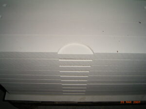 Promatectzuschnitt mit Fräsung